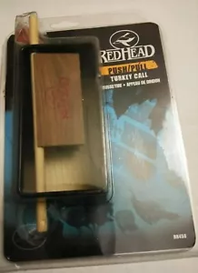new REDHEAD Push Pull TURKEY box CALL RH450 - Picture 1 of 3