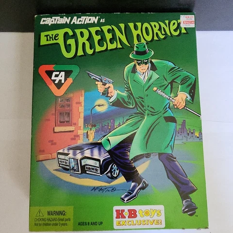 1998 Captain Action as the Green Hornet KB Toya Exvlusive 1/6 Figure - Free Ship Cover