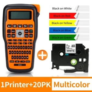 Industrial Label Maker Printer E1000 Label Machine for P-Touch TZe-231 12mm Tape - Bild 1 von 24