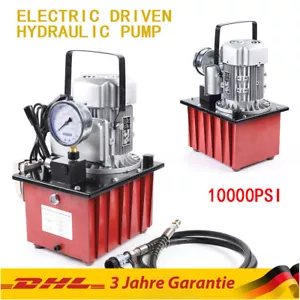 750W 700Bar Electro Hydraulic Pump With Manual Valve Hydraulic Pump Electric - Picture 1 of 14