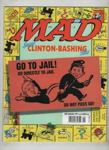 Mad Mag Special Bill Clinton Bashing Issue September 1997 #361 041521nonr - Picture 1 of 1