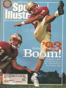 FLORIDA STATE SEMINOLES SCOTT BENTLEY 1993 SPORTS ILLUSTRATED DON MATTINGLY - Picture 1 of 1