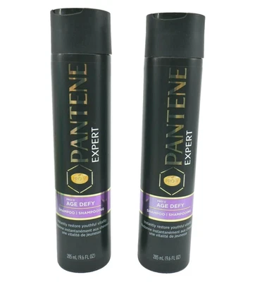 2 X Pantene Pro-V Expert Collection Age Defy Shampoo ~ 9.6 fl oz Each ~ Lot of 2 - Image 1 of 4