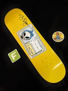 RARE SIGNED TJ Rogers ODB Welfare Card Blind Wutang Reaper Skateboard Deck AUTO - Picture 1 of 7