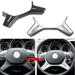 Steering Wheel Moulding Trim Cover For Benz C E GLK M Class W204 W212 C180 C200 - Picture 1 of 9