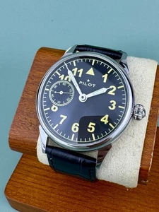 Molniya Pilot Flieger Mechanische Armbanduhr Herren Große Militäruhr 3602 - Bild 1 von 11