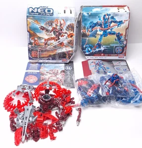 Mega Bloks Neo Shifters Templar Romarr-Xor Set 6376 + 6375 Warzon Bau INCOMPLETE - Picture 1 of 9