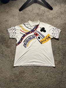 Vintage 90s Head Sportswear Tennis Polo Shirt Geometric Retro Art Men’s Size XL - Bild 1 von 5