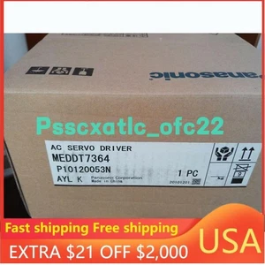 US Free TAX MEDDT7364 1pcs New PANASONIC AC SERVO DRIVER MEDDT7364 - Picture 1 of 2