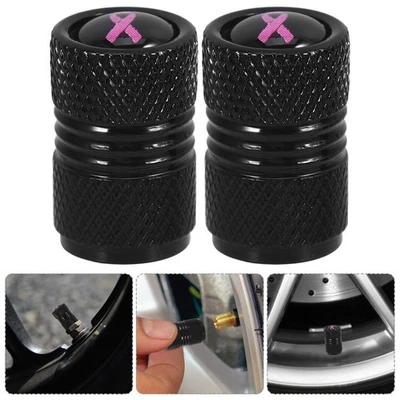  4 Pcs Car Wheel Air Valve Caps Auto Cover Stem Covers Automotive - Image 1 of 4