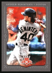 2017 Panini Diamond Kings - Rookies Andrew Benintendi #131 White Jersey (RC) - Picture 1 of 2