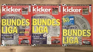 3 Kicker Sonderhefte Bundesliga 2010er Jahre, Guter Zustand, Ohne Stecktabellen - Bild 1 von 4