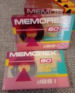 Memorex DBS I 60 Cassette Tape New and Sealed, Normal Position, I Normal Bias - Picture 1 of 1