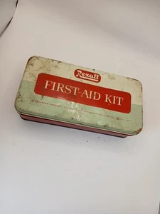 Vintage Rexall Drogen Erste Hilfe Set Dose - Bild 1 von 7