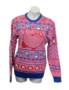 Neu mit Etikett Nintendo Kirby Kawaii Pullover, rosa, Small - Bild 1 von 20