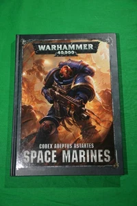 Warhammer 40,000 Codex Adeptus Astartes Space Marines 8th Edition Hardcover - Foto 1 di 2