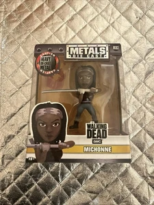 MICHONNE THE WALKING DEAD 4" METAL FUNDIDO FIGURA NUEVA JADA M183 NUEVO EN CAJA - Imagen 1 de 1