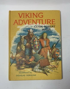 Viking Adventure - Clyde Robert Bulla - Vintage 1963 HC Weekly Reader Book Club - Foto 1 di 4