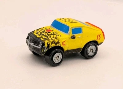 MICRO MACHINES 1990 #11 STREET RACERS Yellow Pontiac Trans Am Rare (2) - Image 1 of 4