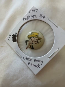 1947 Kelloggs pep pin free shipping in USA - Picture 1 of 1