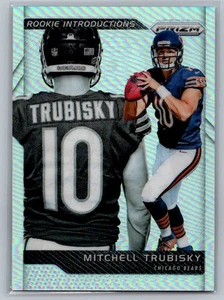 2017 Panini Prizm #6 Mitchell Trubisky Rookie Introductions Prizm - Picture 1 of 2