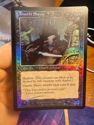 Foil Timeshifted Dauthi Slayer • Pack Fresh Clean • Time Spiral • Mtg - Image 1 of 4