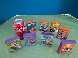 McDonald's 2005 Crash Bandicoot & Spyro the Dragon Complete Set of 8 * Read Desc - Picture 1 of 5