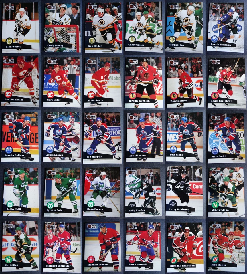 1991-92 Pro Set Hockey Cards Complete Your Set U You Pick From List 1-150 - Image 1 of 1