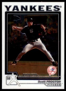 2004 Topps Chrome Traded Scott Proctor New York Yankees #T164 - Picture 1 of 2