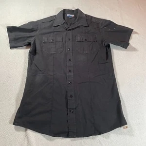 Blauer Tactical Shirt Mens XXXL Black Dry Uniform Pockets Chore Short Sleeve 3XL - Picture 1 of 12