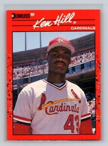 1990 Donruss #397 Ken Hill St. Louis Cardinals Baseball Card