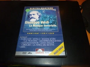 COFFRET DVD + CD "GIUSEPPE VERDI - LA MUSIQUE IMMORTELLE" - Picture 1 of 2
