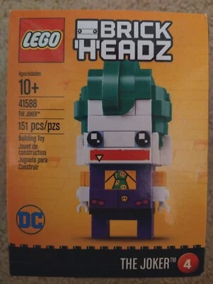 LEGO 41588 BrickHeadz The Joker BRAND NEW FACTORY SEALED RETIRED & RARE - Image 1 of 4