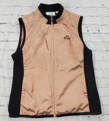 Chaleco de golf EP Pro Tour Tech Performance BAY HILL negro tostado MUJER TALLA MEDIANA  Foto 1 de 4