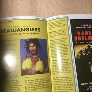 Get Out Mag Drag NINA WEST,BROOKE LYNN HYTES,BEAUJANGLESS,Bar Other Ads 2024 Gay - Picture 1 of 17