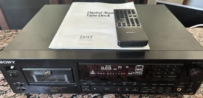 SONY DTC-75ES | DAT Digital Audio Tape Deck | Incl. Remote & Manual | For Parts - Image 1 of 4