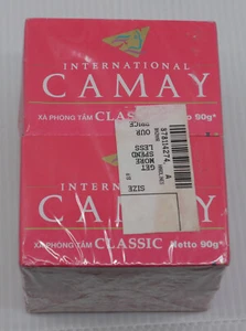 SEALED 4-PACK OF CAMAY INTERNATIONAL CLASSIC SOAP, 90 GRAM BARS, PHILIPPINES - Picture 1 of 4