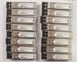 LOT OF 16 Finisar/ Fujitsu FTLF8519P2BNL-FW Optical Network Transceiver 850nm - Picture 1 of 6