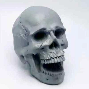 Open Mouth Skull Silicone Mold Resin Plaster Gypsum Epoxy Craft Art DIY Mould - Picture 1 of 24