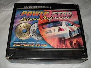 Power Stop JBR518L Cross Drilled Performance Brake Rotor LEFT For Disc Brake - Picture 1 of 11