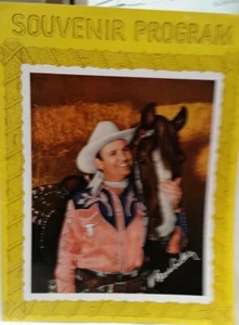 GENE AUTRY - PROGRAMA DE RECUERDO ORIGINAL 1951 - EN MUY BUEN ESTADO - Imagen 1 de 1