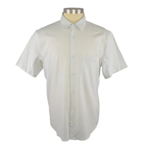 lululemon Street Lite Short Sleeve Button Down Shirt Size XXL in Vapor Grey - Picture 1 of 4