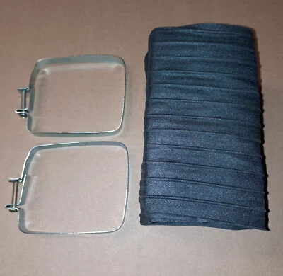 MANGUEIRA E BRAÇADEIRAS DE DUTO DE AQUECEDOR QUADRADO PARA 1955-57 T-Bird e 1952-1956 Ford & Mercury - Imagem 1 de 2