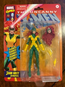 JEAN GREY X-FACTOR MARVEL LEGENDS UNCANNY X-MEN RETRO 6" CARDBACK - BRAND NEW - Picture 1 of 8