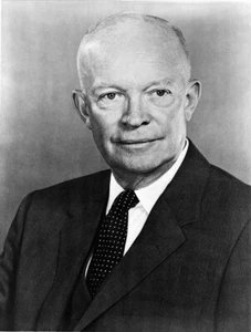 Dwight D. Eisenhower Photograph - Vintage Photo from 1950 - Picture 1 of 1