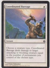 Magic MTG Tradingcard Morningtide 2008 Coordinated Barrage 7/150