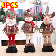 1pc Large Xmas Decoration Snowman Dolls Free Standing Ornament Home Christmas UK