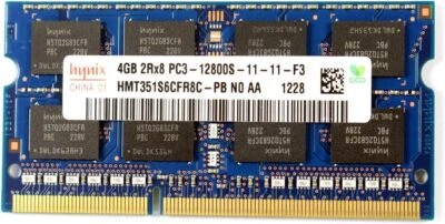 8GB Kit Hynix 4GB PC3-12800 DDR3 1600MHz Non-ECC Unbuffered HMT351S6CFR8C-PB - Image 1 of 2