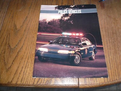 1994 Ford Police Vehicles Sales Package Folder Explorer Crown Victoria & Taurus - Image 1 of 4
