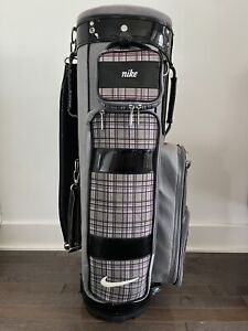 Vintage Plaid Nike Golf Bag